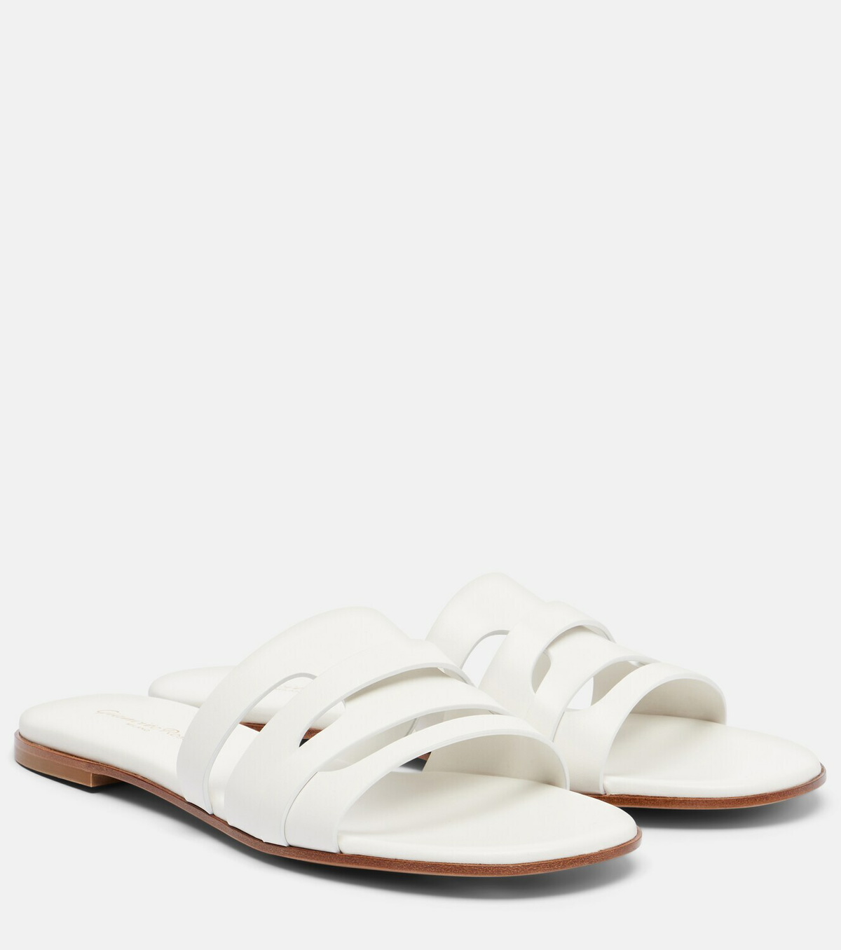 Gianvito Rossi Leather slides