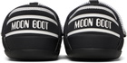 Moon Boot Black Icon Slipper Loafers