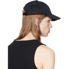 Y-3 Black Graphic Logo Cap