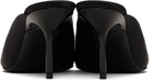 Victoria Beckham Black Sloan Stiletto Mule 75 Heels