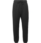 Nike Tennis - NikeCourt Tapered Loopback Cotton-Jersey Sweatpants - Black