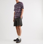 Beams Plus - Printed Seersucker Shorts - Gray