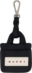 Marni Black Charm Keychain
