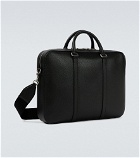 Gucci - Logo leather briefcase