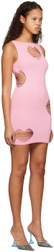 Maisie Wilen SSENSE Exclusive Pink True Romance Minidress