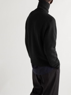 UMIT BENAN B - Cashmere Rollneck Sweater - Black