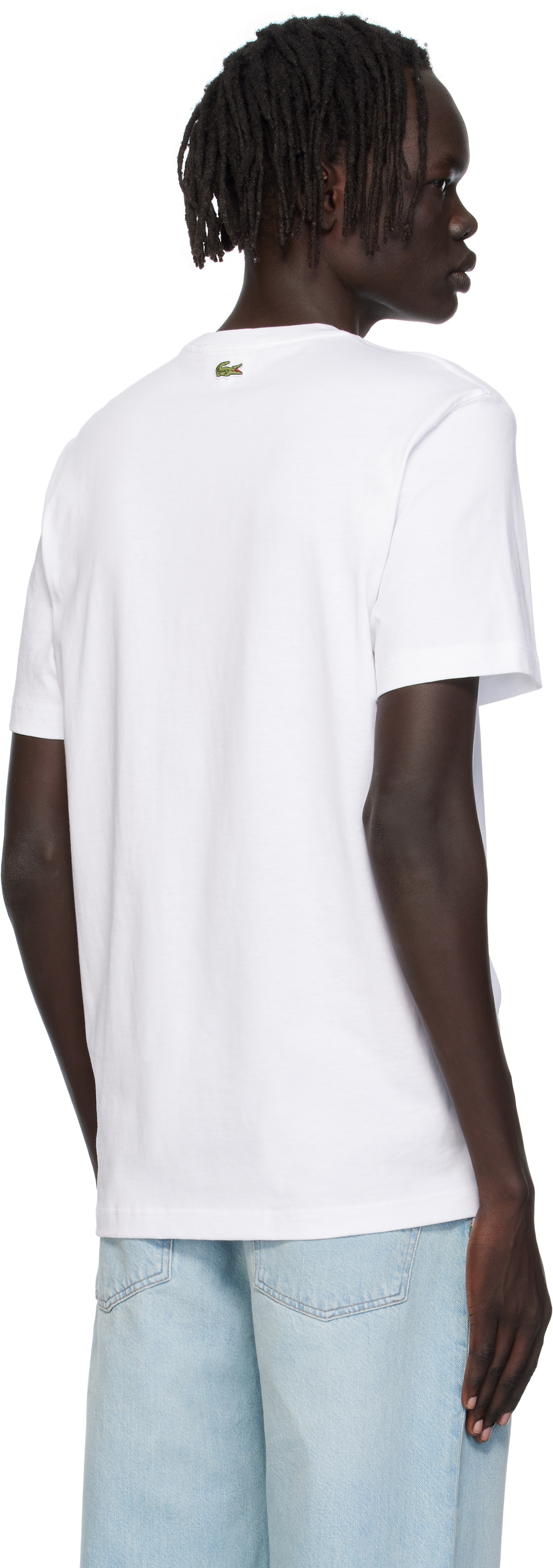 Lacoste White Croc Originals T-shirt