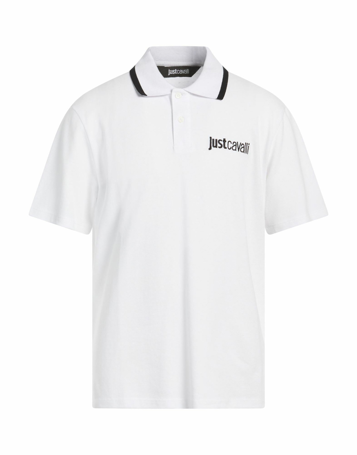 Just Cavalli Mens Polo shirt in White