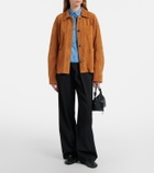 Loewe Cala Small leather top-handle bag