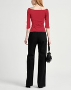 Chiara Boni La Petite Robe Womens Top in Tomato red