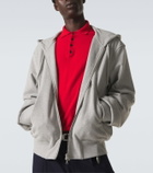 Dries Van Noten Cotton zip-up hoodie