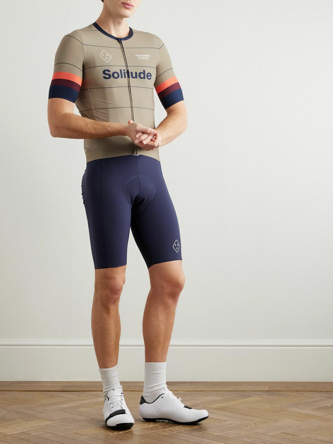 Pas Normal Studios - Solitude Printed Cycling Jersey - Neutrals
