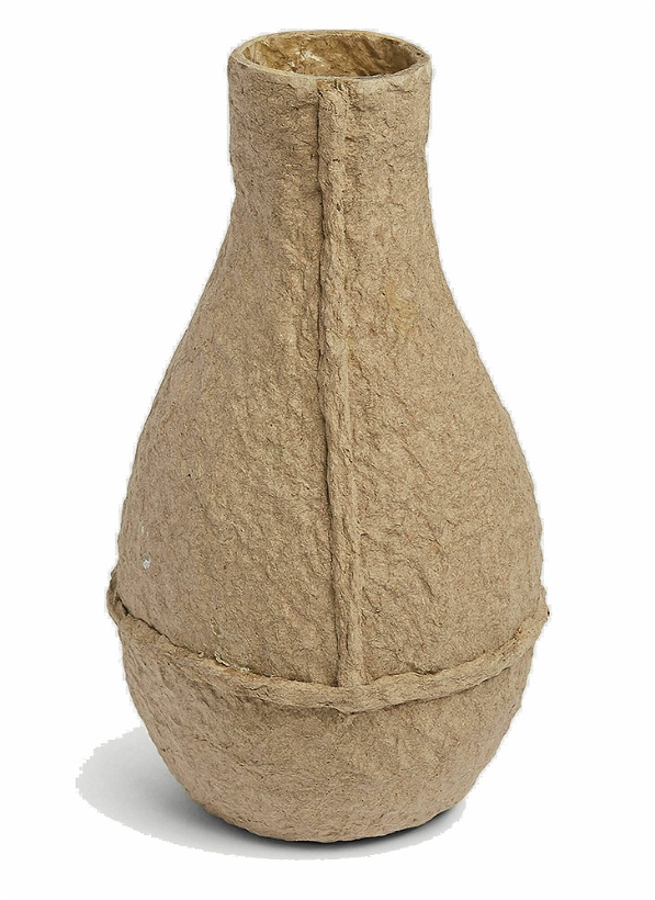 Photo: Paperpulp Vase Neck Small in Brown