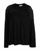 Jijil Womens T-shirt in Black