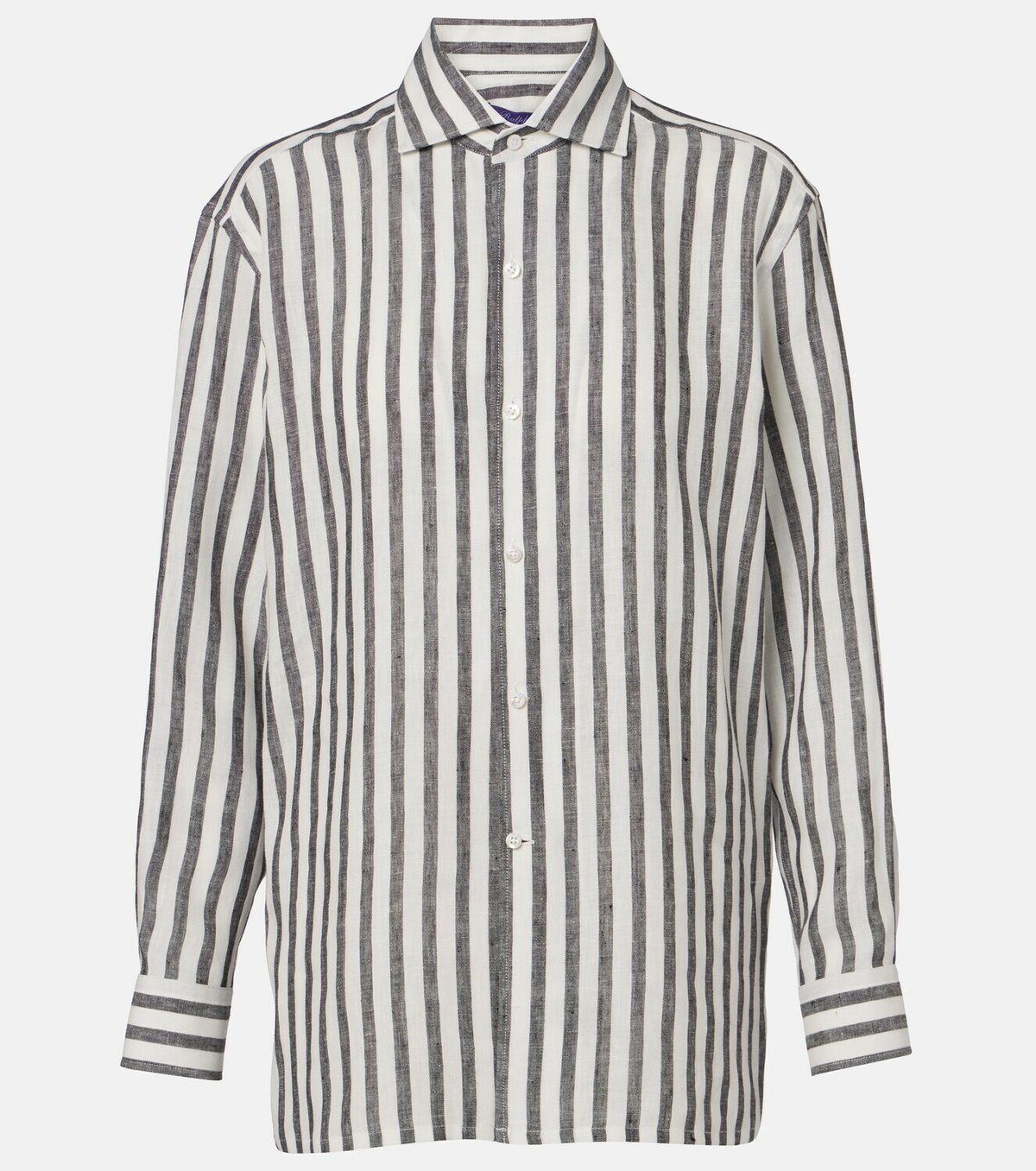 Ralph Lauren Collection Capri striped linen shirt
