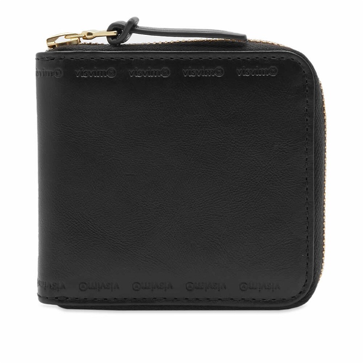 Photo: Visvim Men's Leather Bifold Wallet in Black