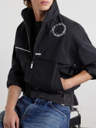 Enfants Riches Déprimés - Serge Logo-Printed Shell Jacket - Black