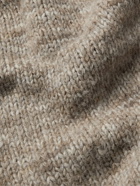Maison Margiela - Alpaca, Cotton and Wool-Blend Cardigan - Brown