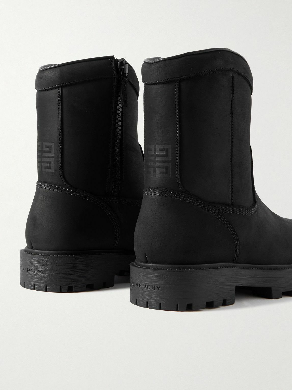 Givenchy - Storm Nubuck Boots - Black