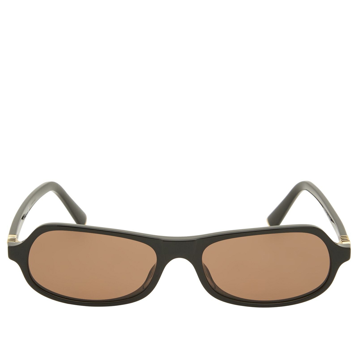 Miu Miu Eyewear B10SU Sunglasses in Black/Brown 