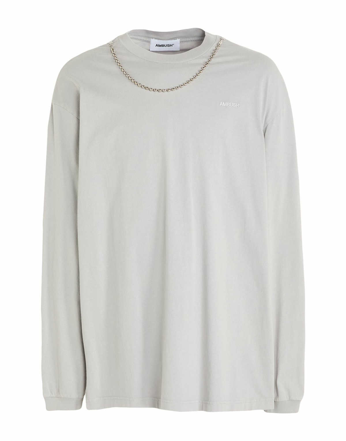 Ambush Mens T-shirt Light in Grey