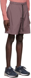 AURALEE Taupe Easy Shorts