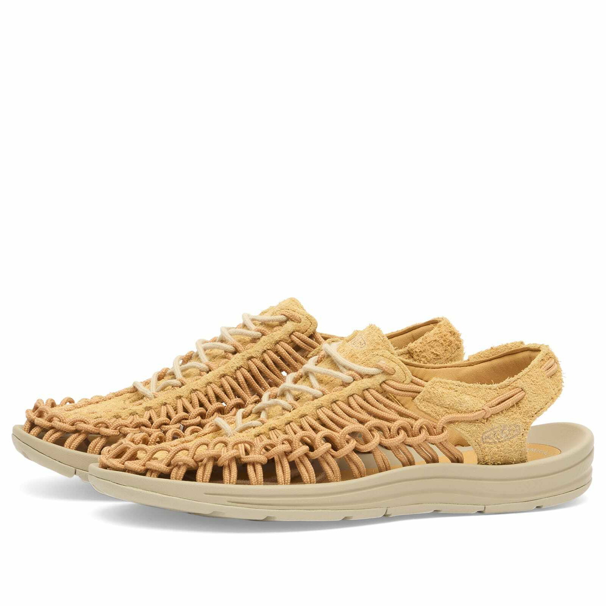 Keen Women's Uneek Leather in Oak Buff/Plaza Taupe