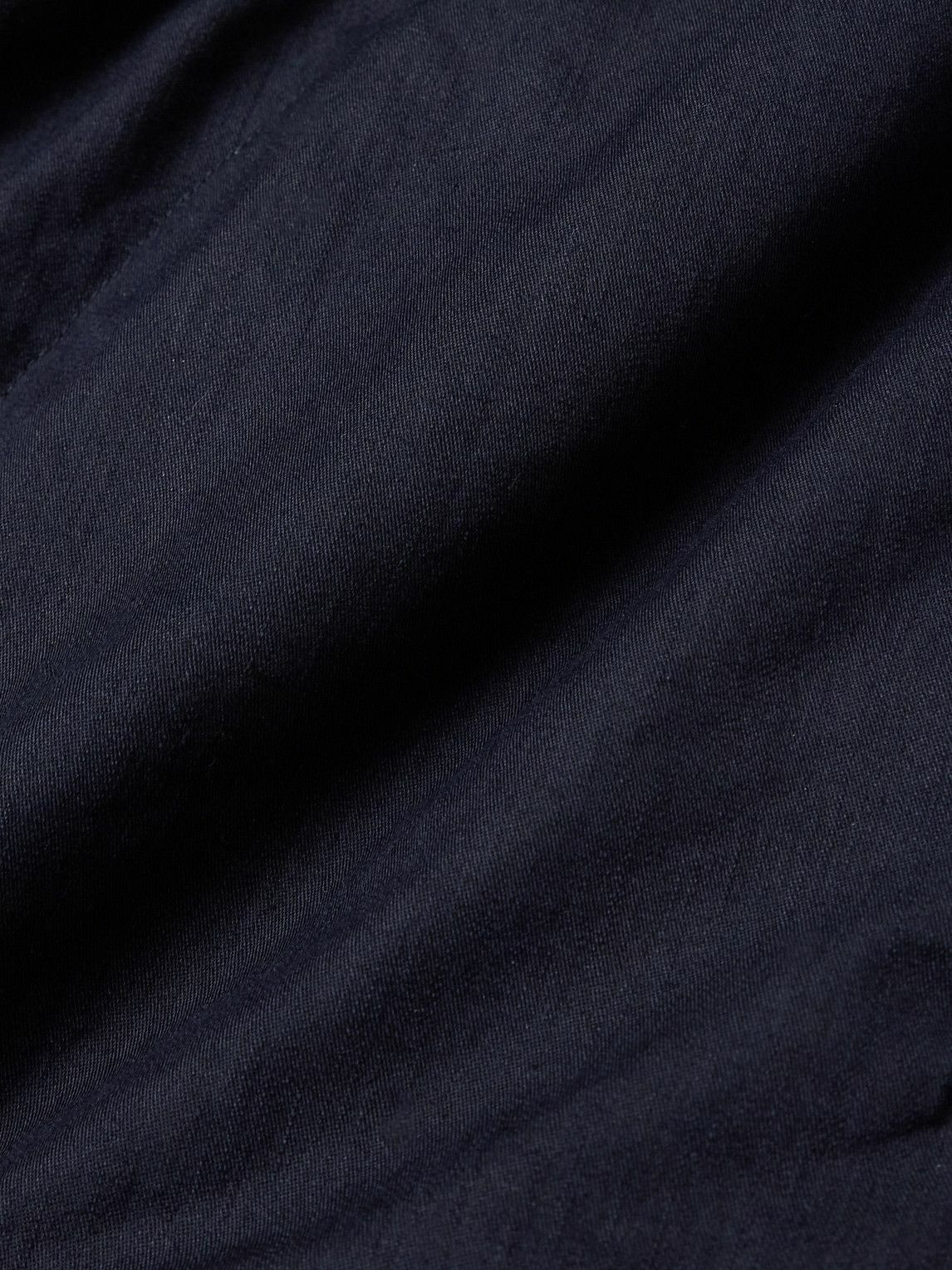 Blue Blue Japan - Padded Indigo-Dyed Cotton-Blend Shell Jacket - Blue