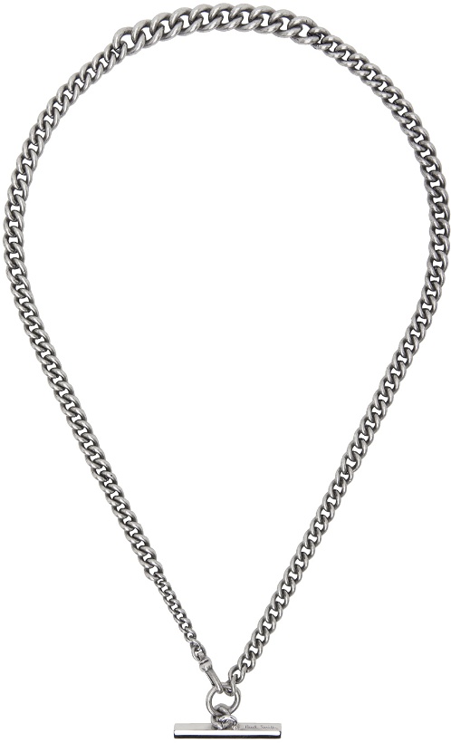 Photo: Paul Smith Silver T-Bar Necklace