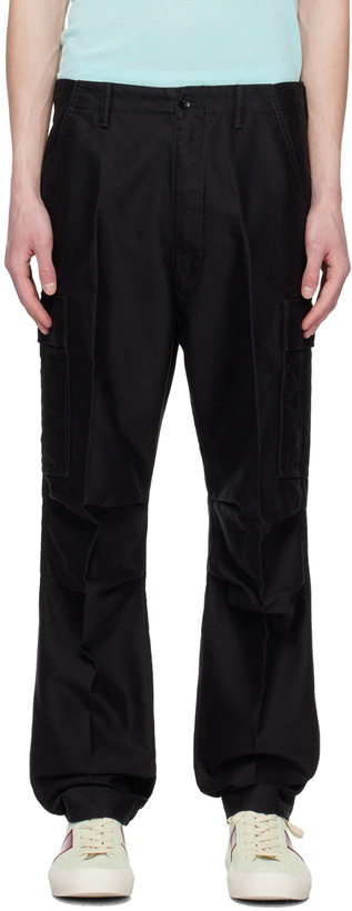 Photo: TOM FORD Black Compact Cargo Pants