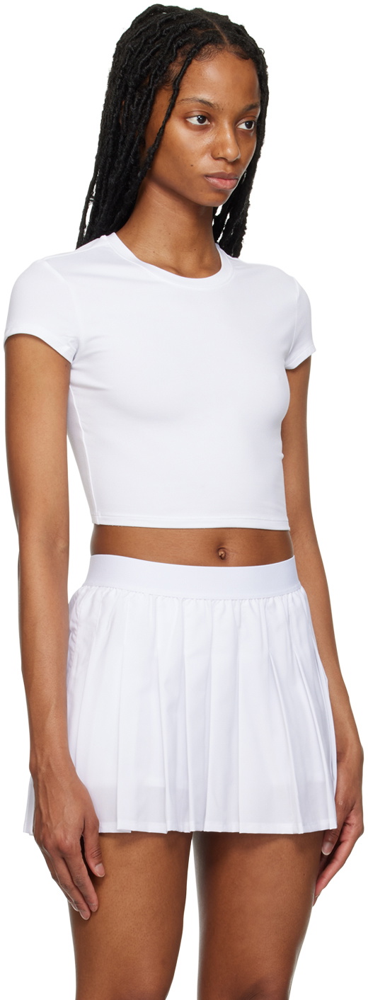 Alo White Finesse Top