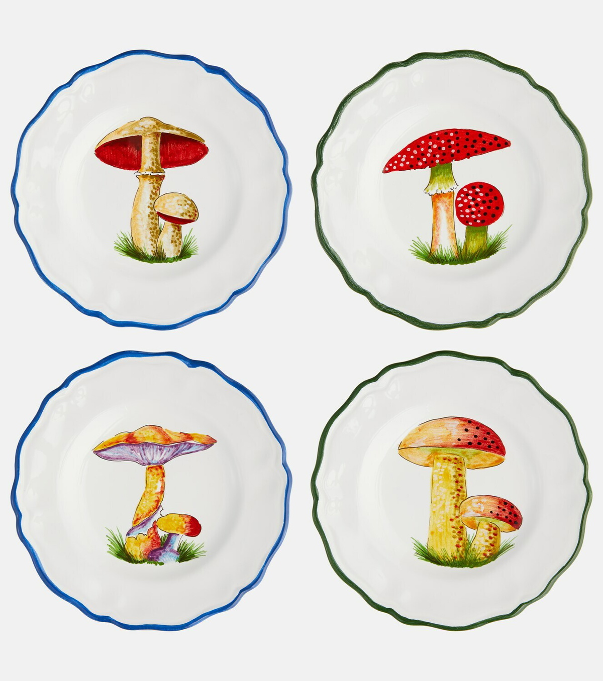 Les Ottomans Mushroom Plate - Thumbnail 3