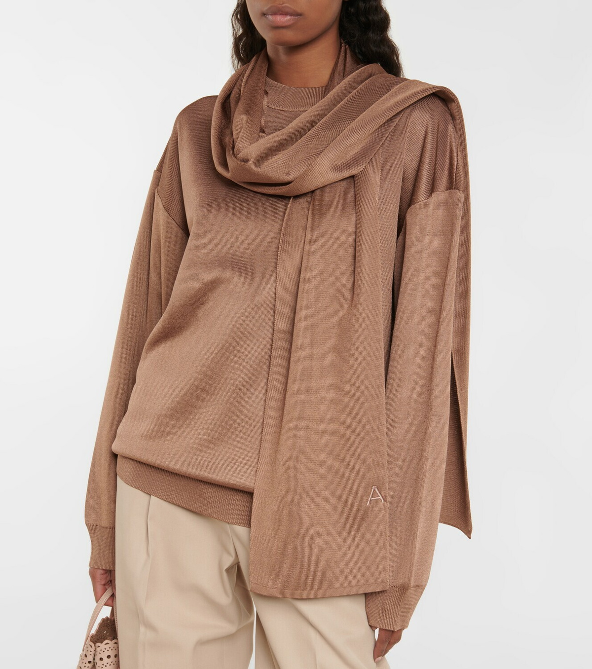Alaïa Embroidered scarf