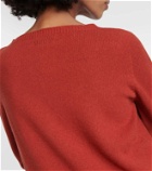 'S Max Mara Cashmere and wool-blend sweater