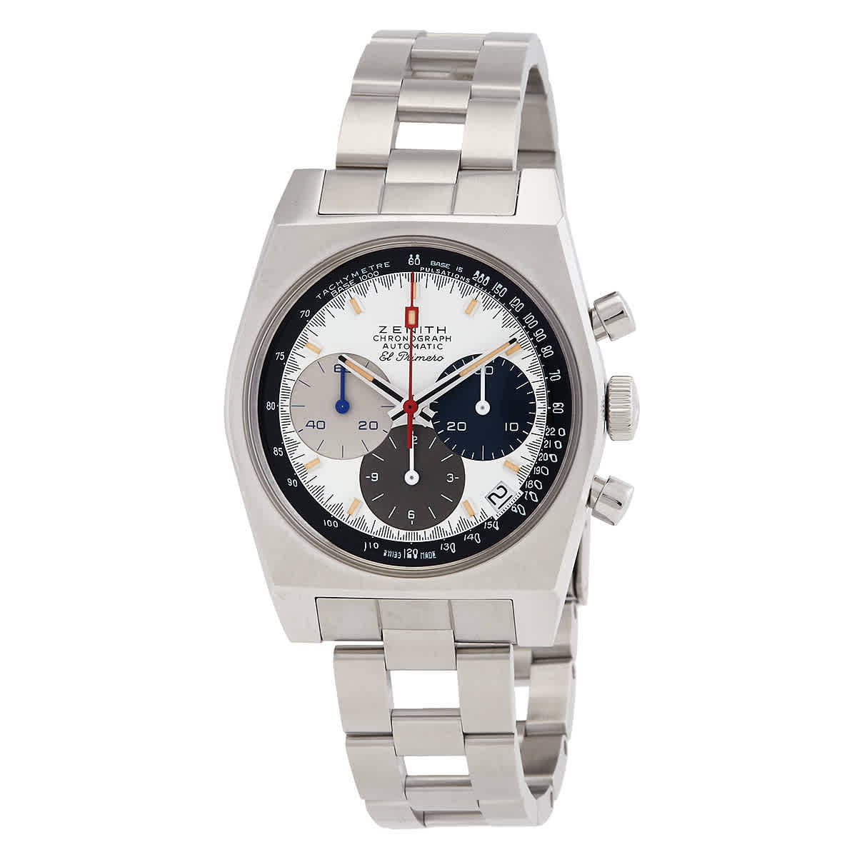 Zenith Chronomaster Revival El Primero A3817 Chronograph Automatic White Dial Mens Watch 03.A384.400/3817.M3817