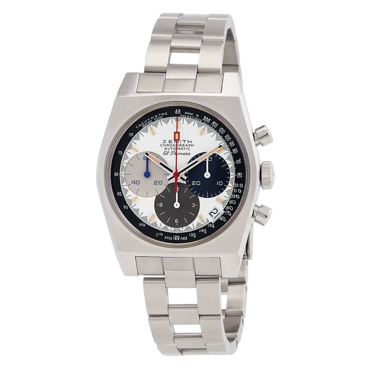 Photo: Zenith Chronomaster Revival El Primero A3817 Chronograph Automatic White Dial Mens Watch 03.A384.400/3817.M3817
