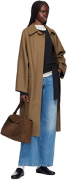 KASSL Editions Brown Original Below Rubber Coat