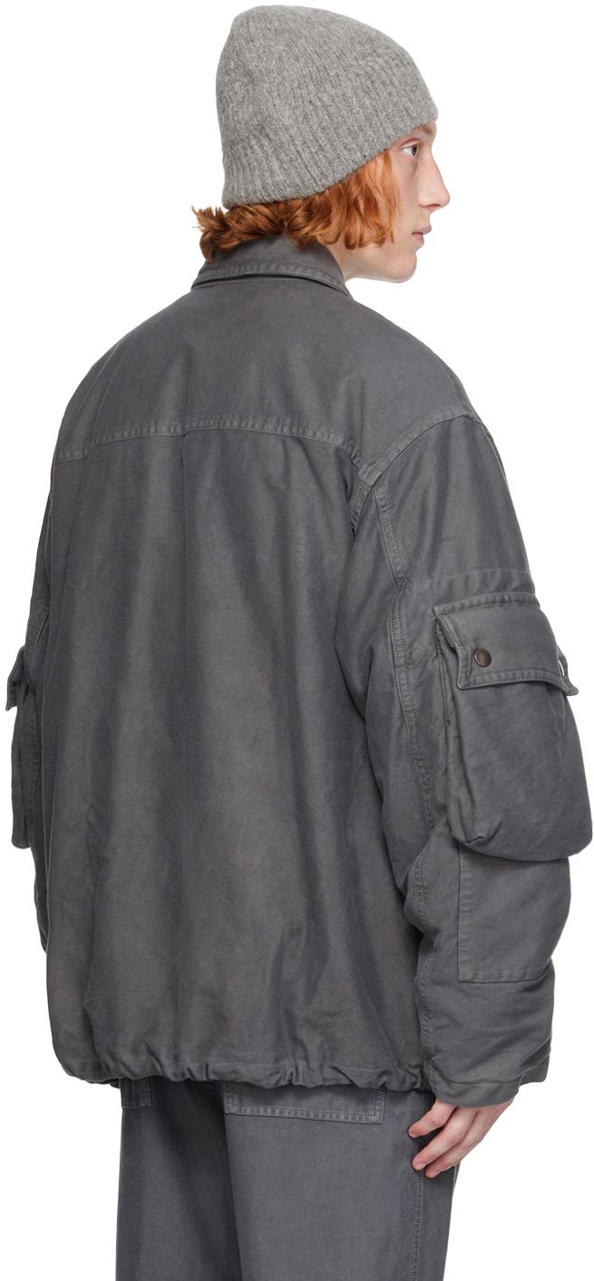 【DRIES VAN NOTEN】FW24 ジップ ジャケット Grey 送料関税込 Grey bless belt blazer Dries van noten - women - DRIES VAN