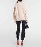 Victoria Beckham Oversized wool turtleneck sweater