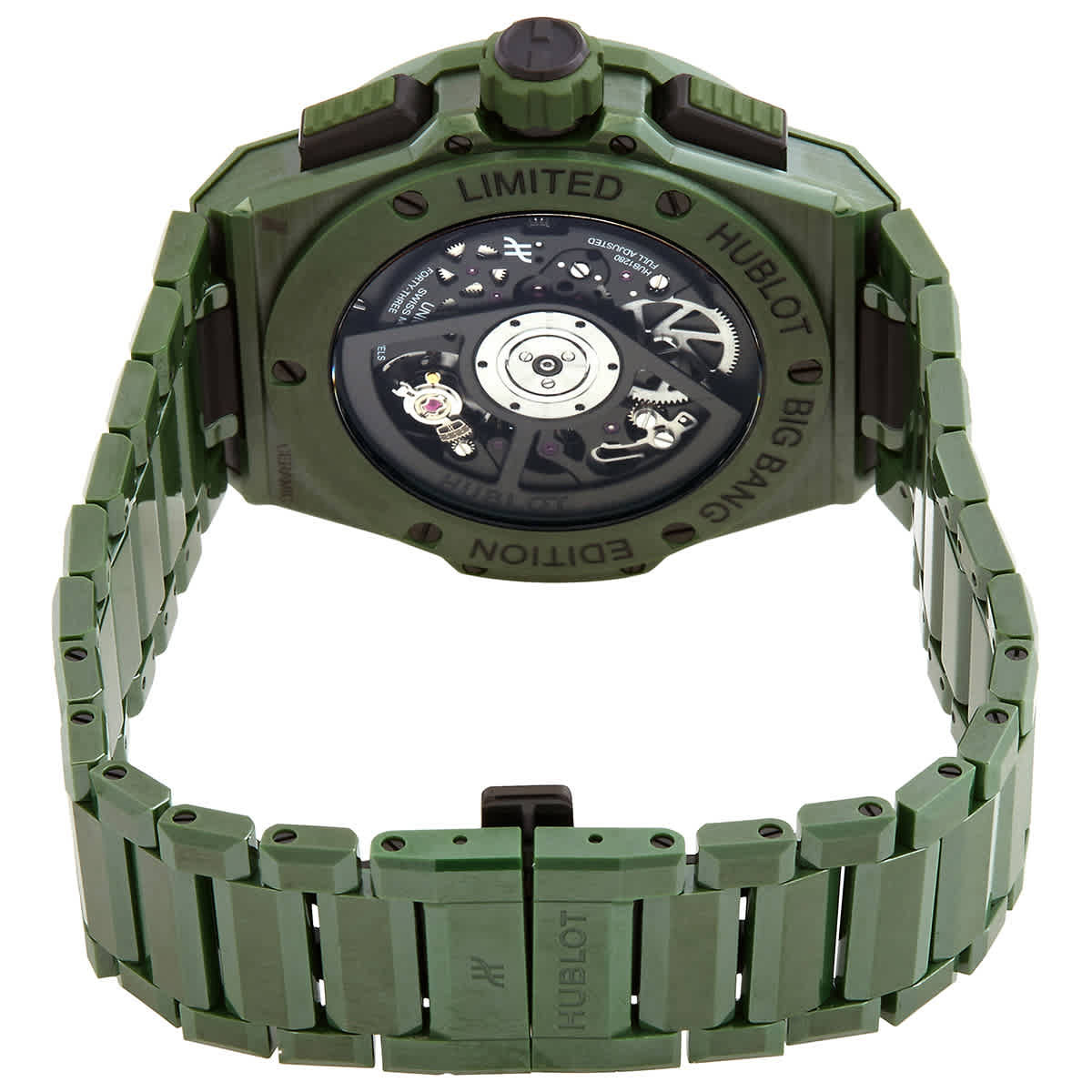 Hublot Big Bang Green Ceramic Chronograph Automatic Mens Watch 451.GX.5220.GX
