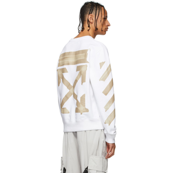 Off white tape online arrows sweatshirt