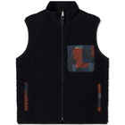 Albam Camo Reversible Fleece Gilet