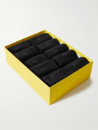 CDLP - 10-Pack Bamboo-Blend Socks - Black