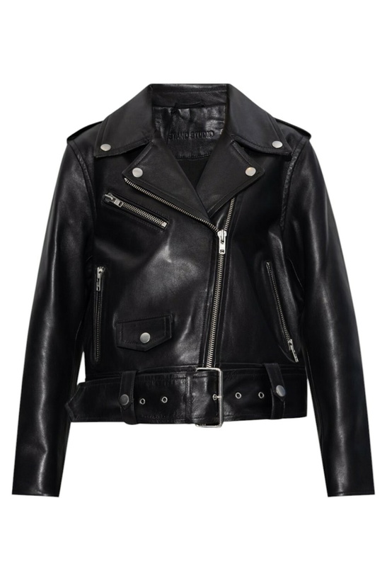 Photo: Stand Studio Leather Jacket