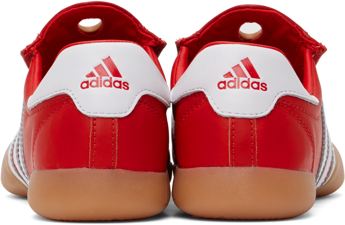 【関税込み】adidas Originals レッド Taekwondo スニーカー ADIDAS ORIGINALS Taekwondo quilted leather sneakers | NET-A