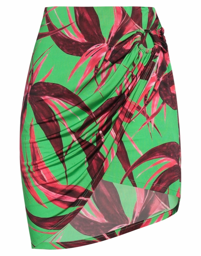 Photo: Louisa Ballou Womens Mini skirt in Green