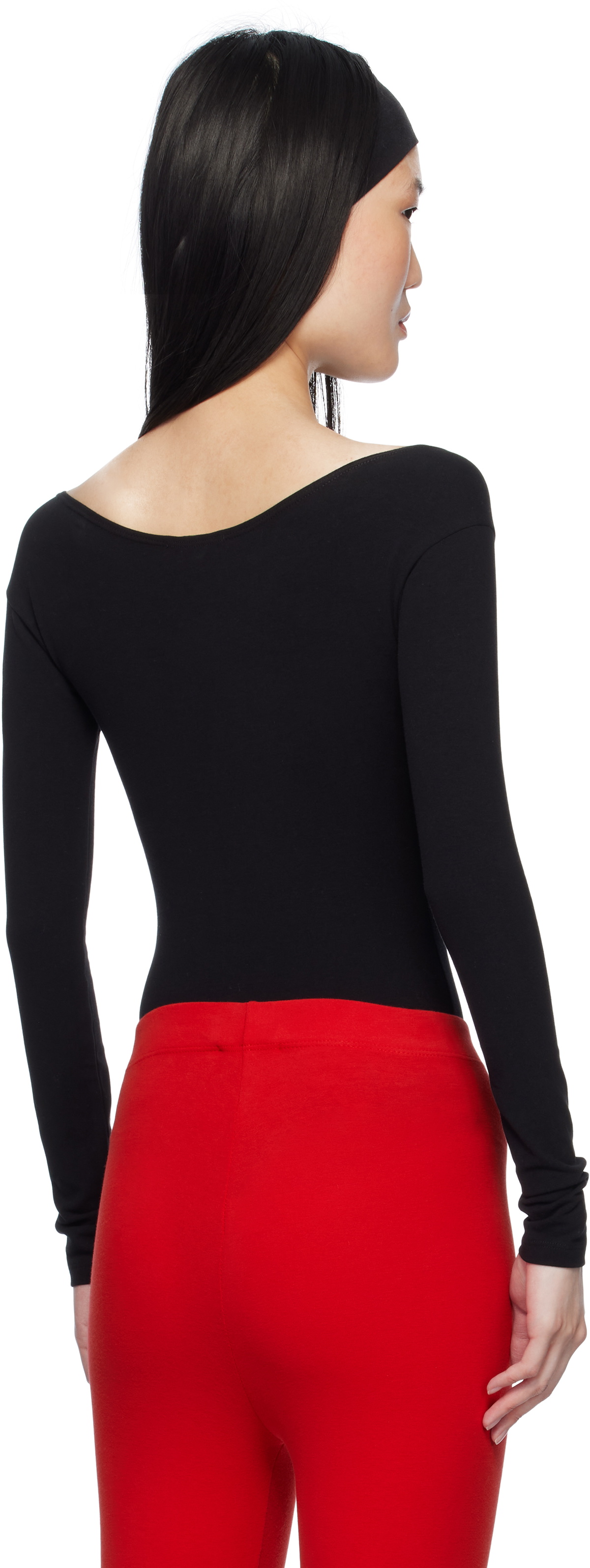 Gil Rodriguez Black 'El Tigre' Long Sleeve Bodysuit