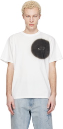 MM6 Maison Margiela White Spray Print T-shirt