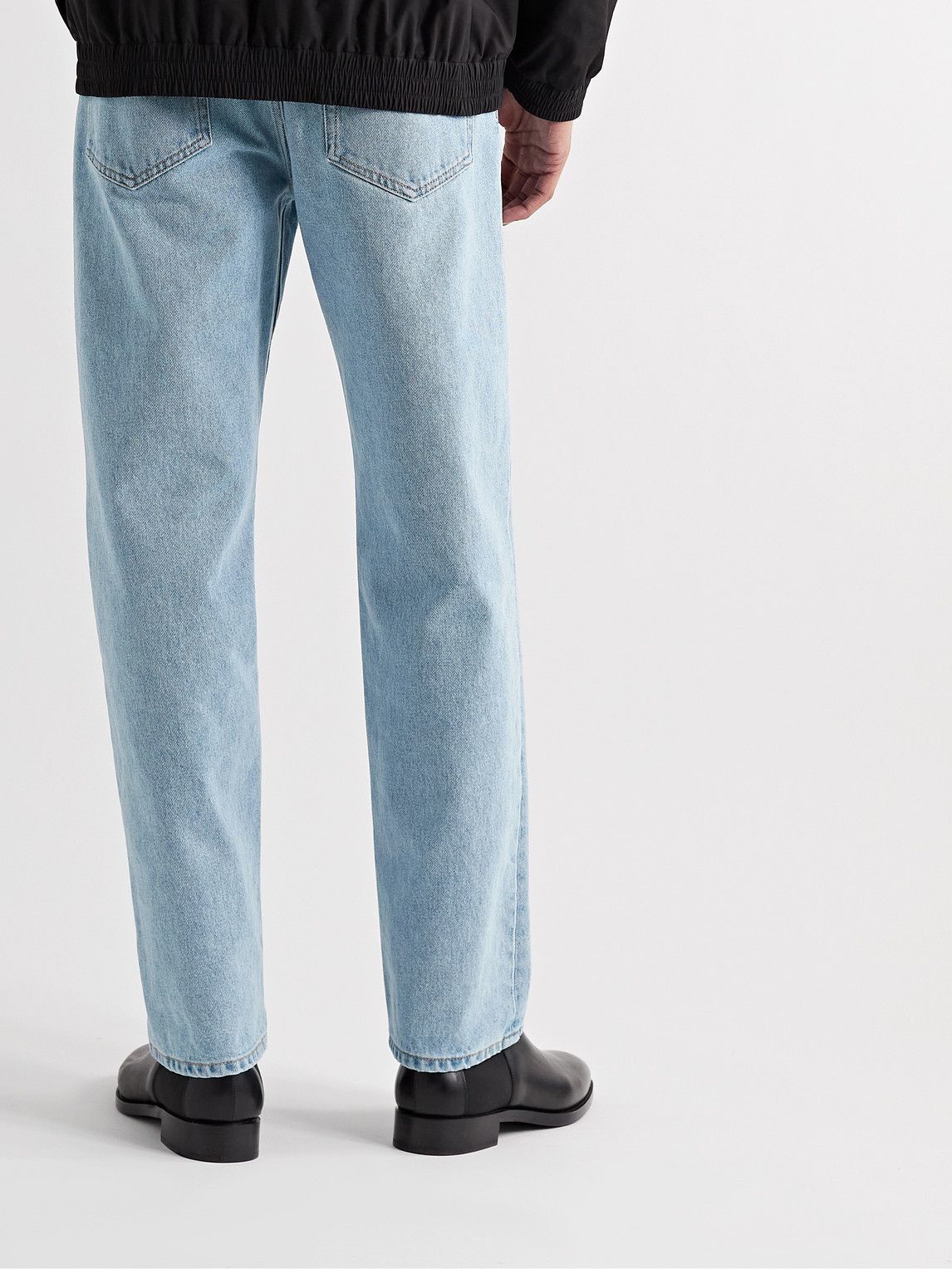 Denim Morton relaxed-fit jeans, The Row