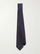 SAINT LAURENT - 7cm Silk-Jacquard Tie
